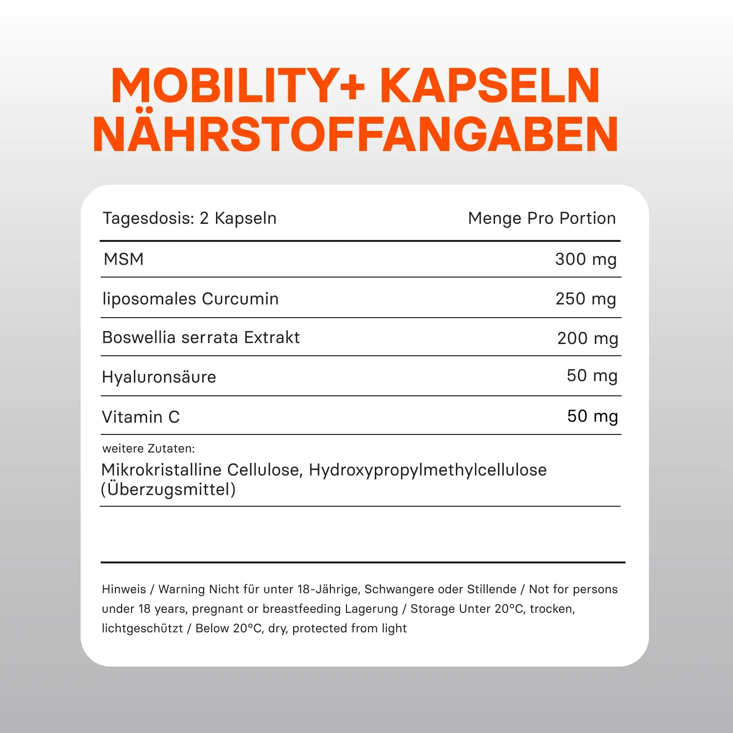 Mobility⁺ - Formula - youngle