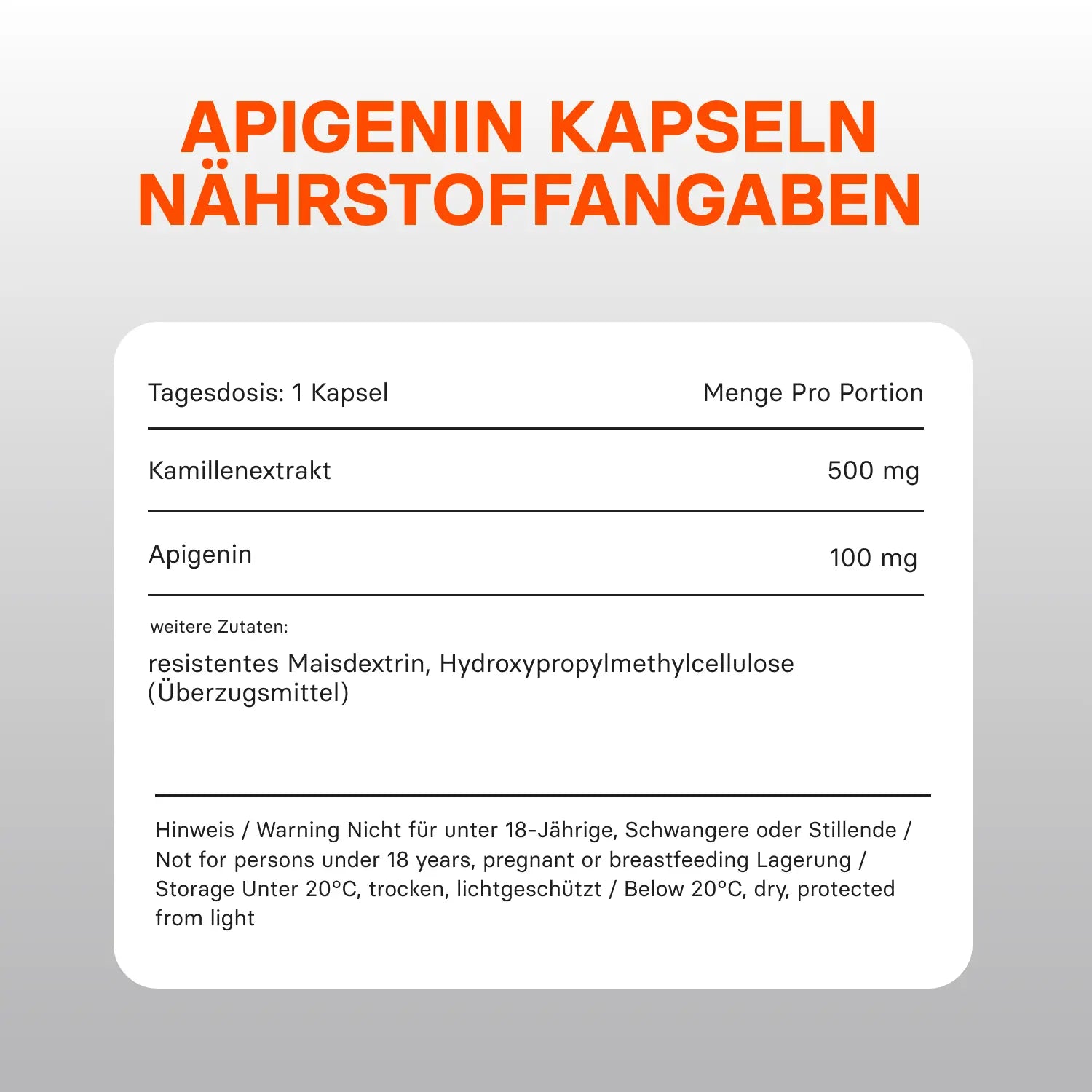 Apigenin - Kapseln - youngle