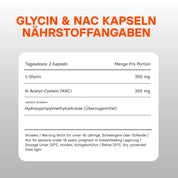 Glycin & NAC - Kapseln - youngle