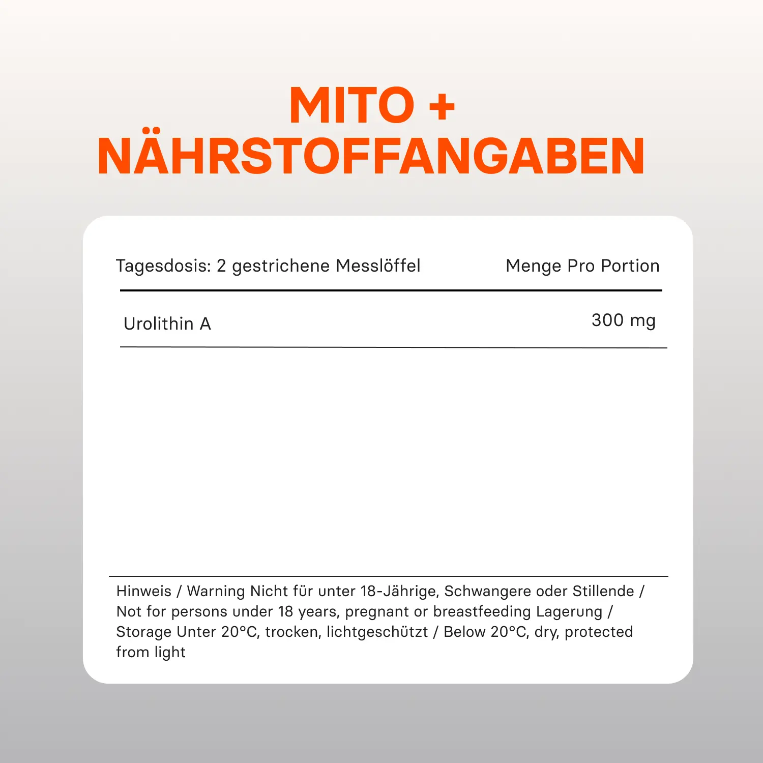 Urolithin A - Pulver - youngle