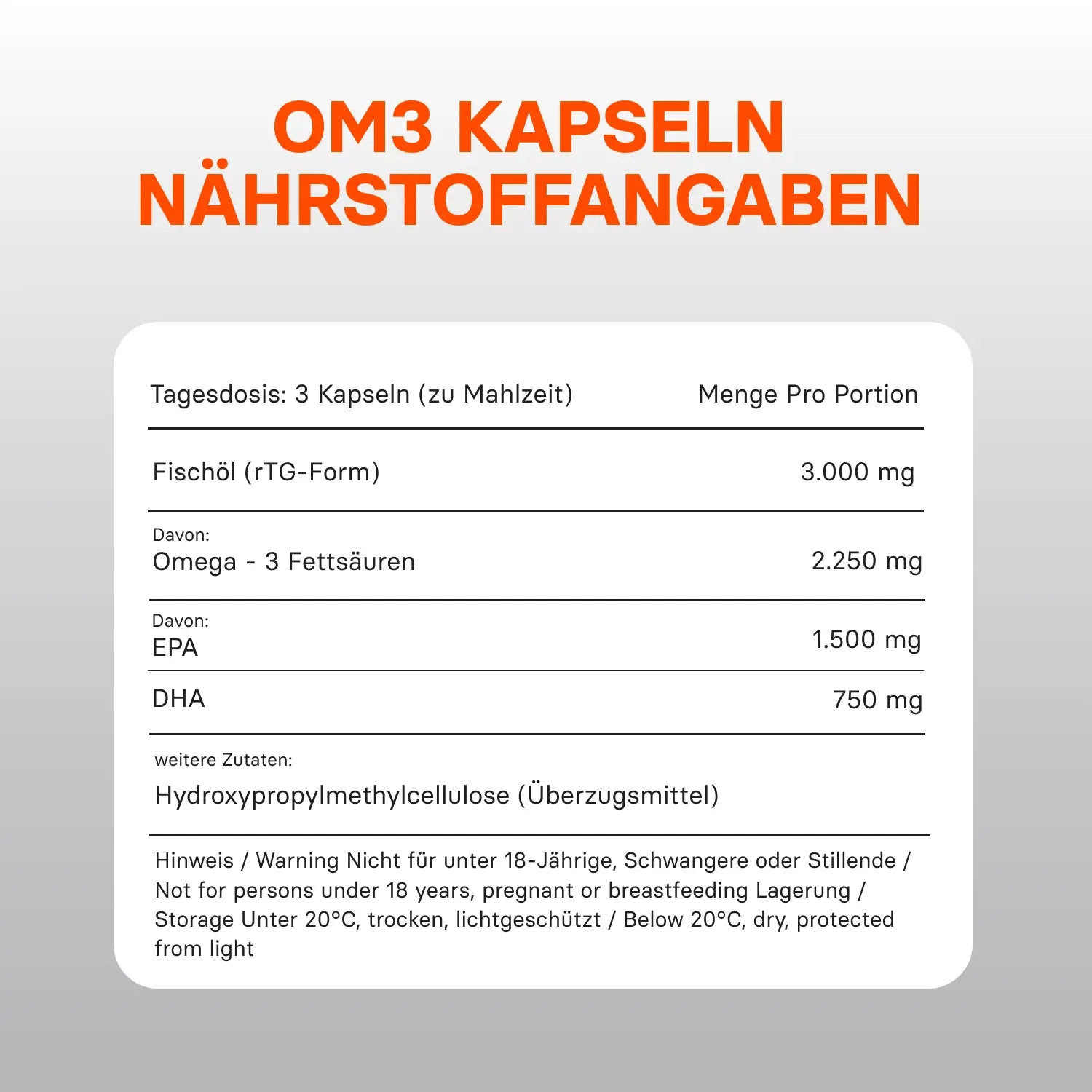 Omega 3 - Kapseln - youngle