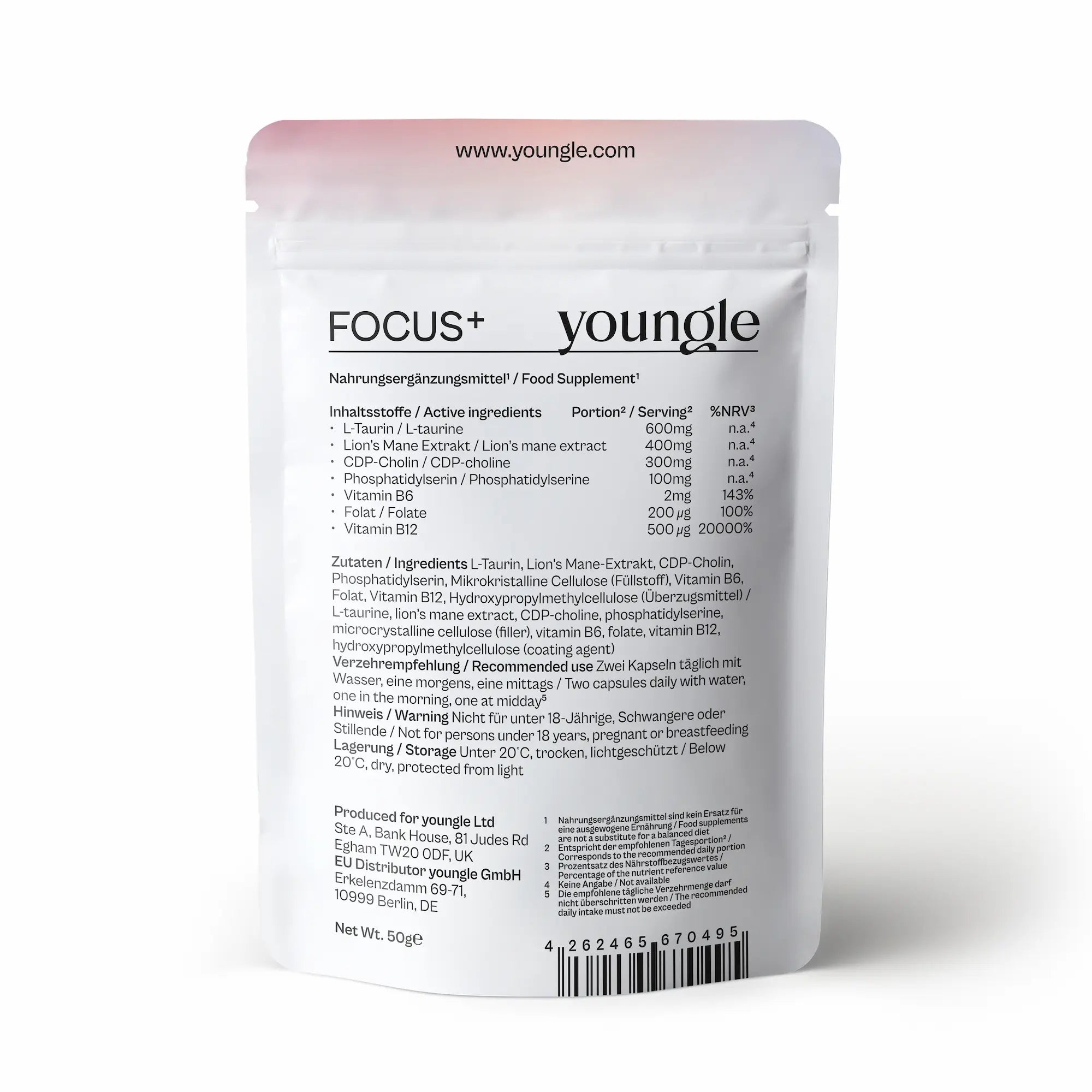 Focus⁺ - Formula - youngle