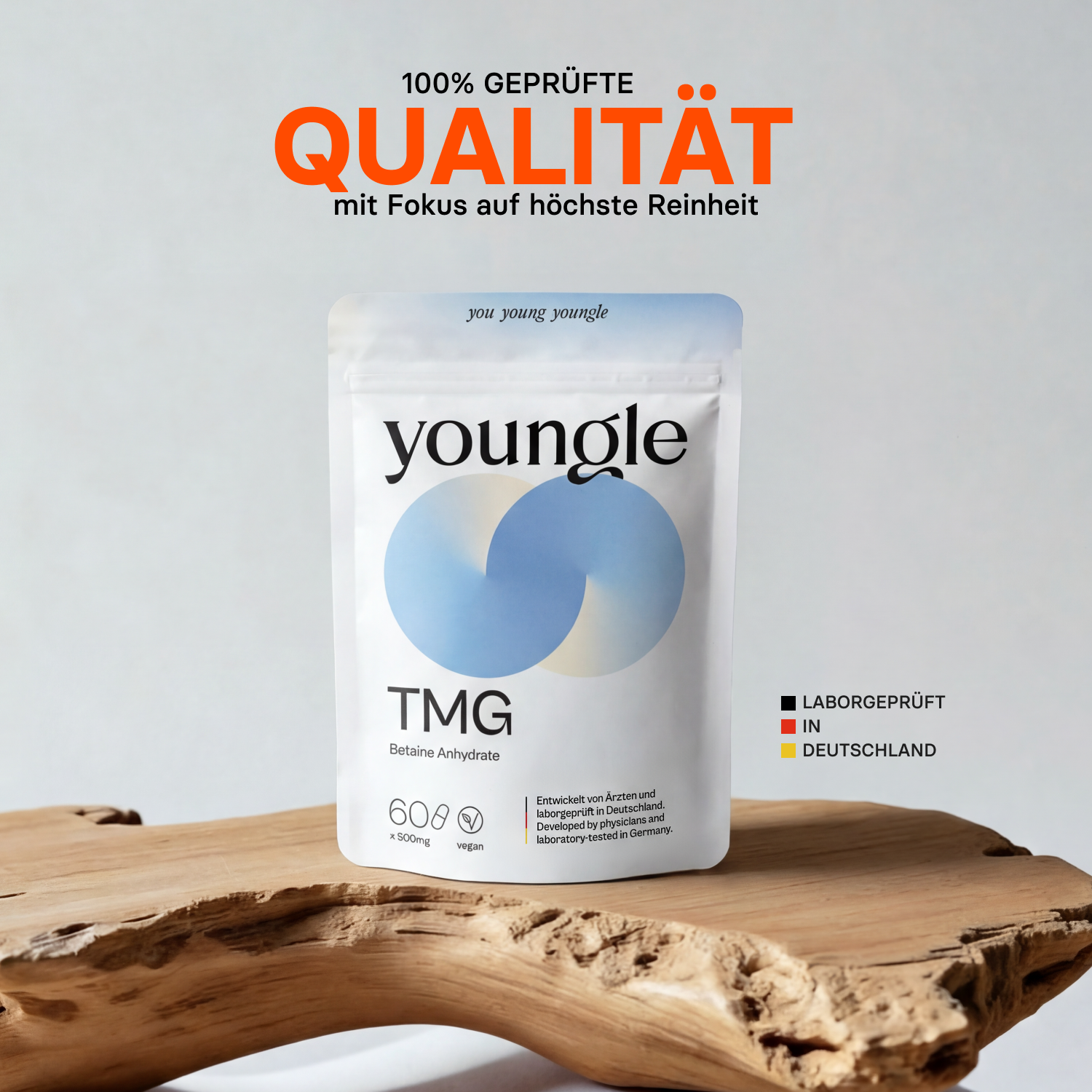 Trimethylglycin - Kapseln - youngle